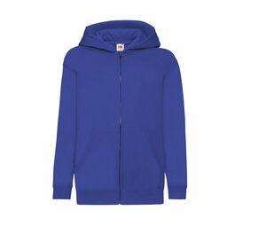 Fruit of the Loom SC379 - Kids Hooded Sweat Jacket (62-045-0) Royal Blue