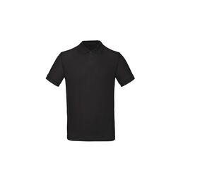 B&C BC400 - Polo bio homme Black