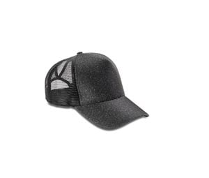 RESULT RC090 - Casquette Américaine pailletée Black