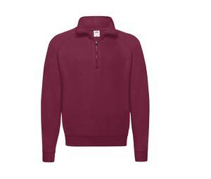 Fruit of the Loom SC376 - Lightweight Hooded Sweat Burgundy