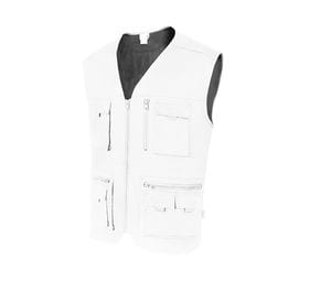 VELILLA V15901 - GILET MULTIPOCHES White