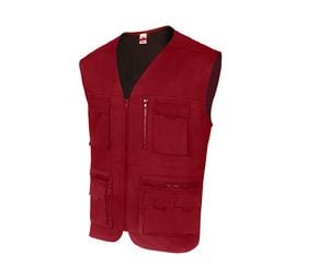 VELILLA V15901 - GILET MULTIPOCHES Red