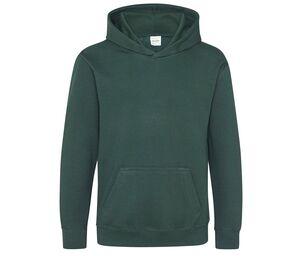 AWDIS JH01J - Sweat capuche enfant Forest Green