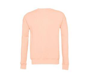 Bella+Canvas BE3945 - Unisex round neck sweatshirt Peach