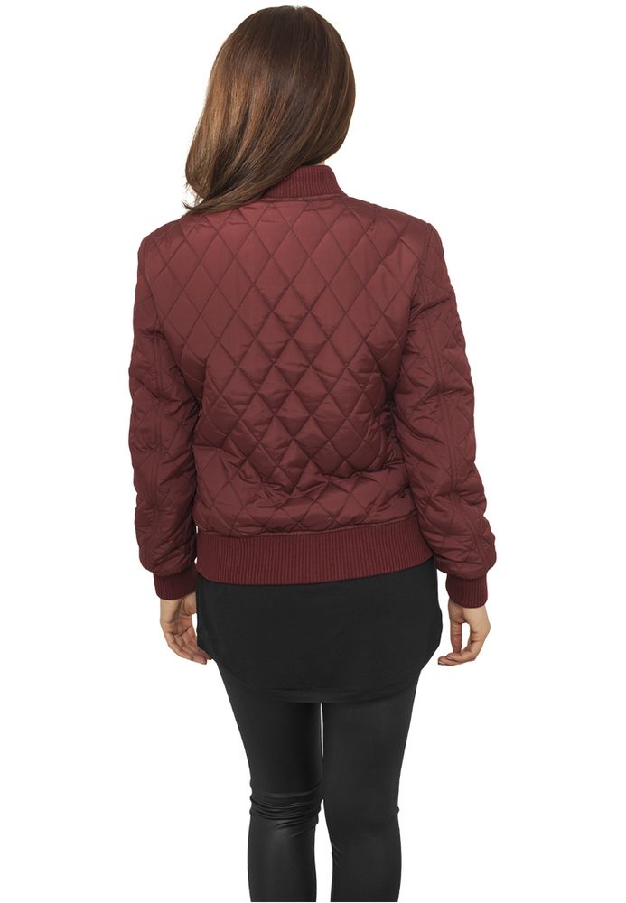 Urban Classics TB806C - Ladies Diamond Quilt Nylon Jacket