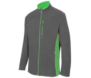 VELILLA V1504 - VESTE POLAIRE BICOLORE Grey/Lime