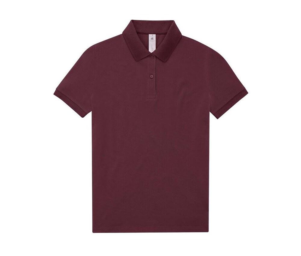 B&C BCW461 - Short-sleeved high density fine piqué polo shirt